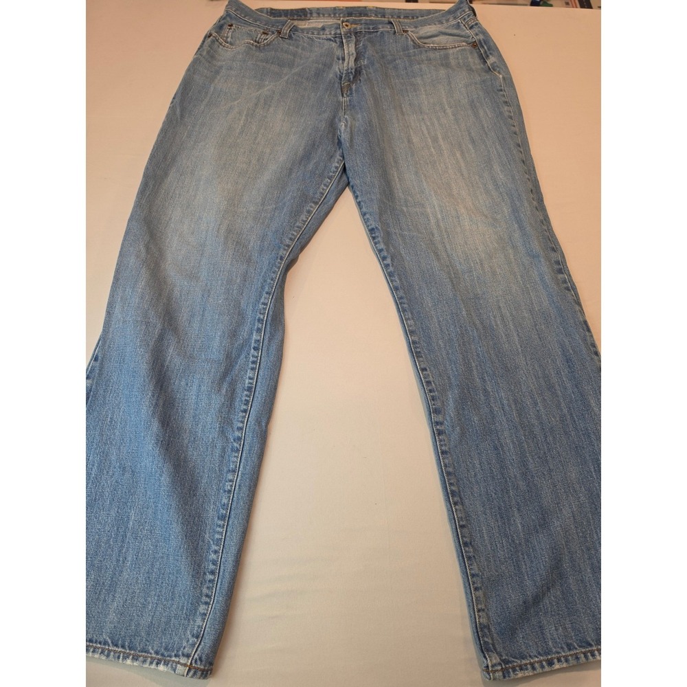 Lucky Brand 165-L Straight Leg Jeans Mens 40 Light Wash Columbia Denim 7MD1204